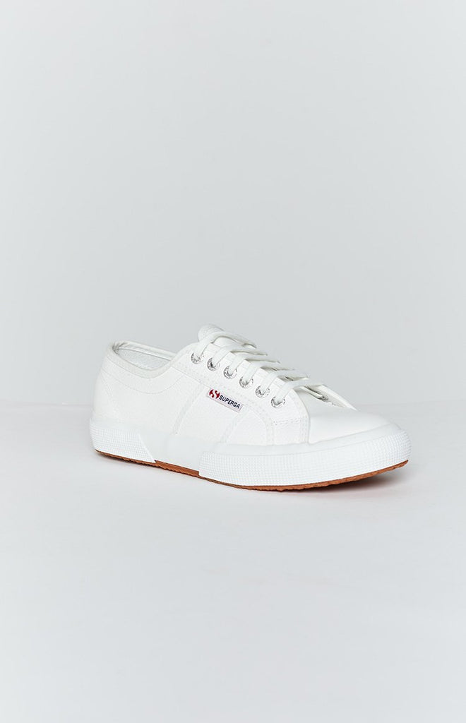 Superga 2750 EFGLU Leather Sneaker White – Beginning Boutique US