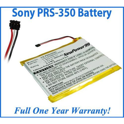 Sony Portable Reader PRS-350 (Sony PRS 350) Battery Replacement Kit with  Tools, Video Instructions, Extended Life Battery and Full One Year Warranty