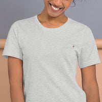 47 colors to choose: Toneplus XL-2XL Short-Sleeve Unisex T-Shirt White Embroidered Logo | Bella + Canvas 3001