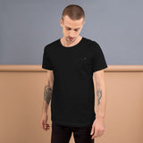 47 colors to choose: Toneplus XL-2XL Short-Sleeve Unisex T-Shirt Black Embroidered Logo | Bella + Canvas 3001