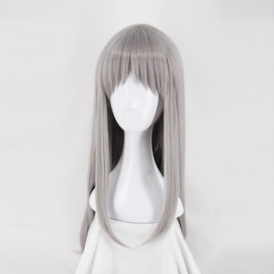 long silver cosplay wig