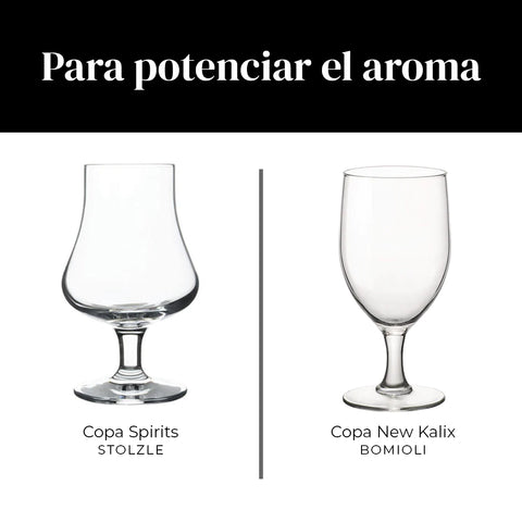 Copas para potenciar el aroma