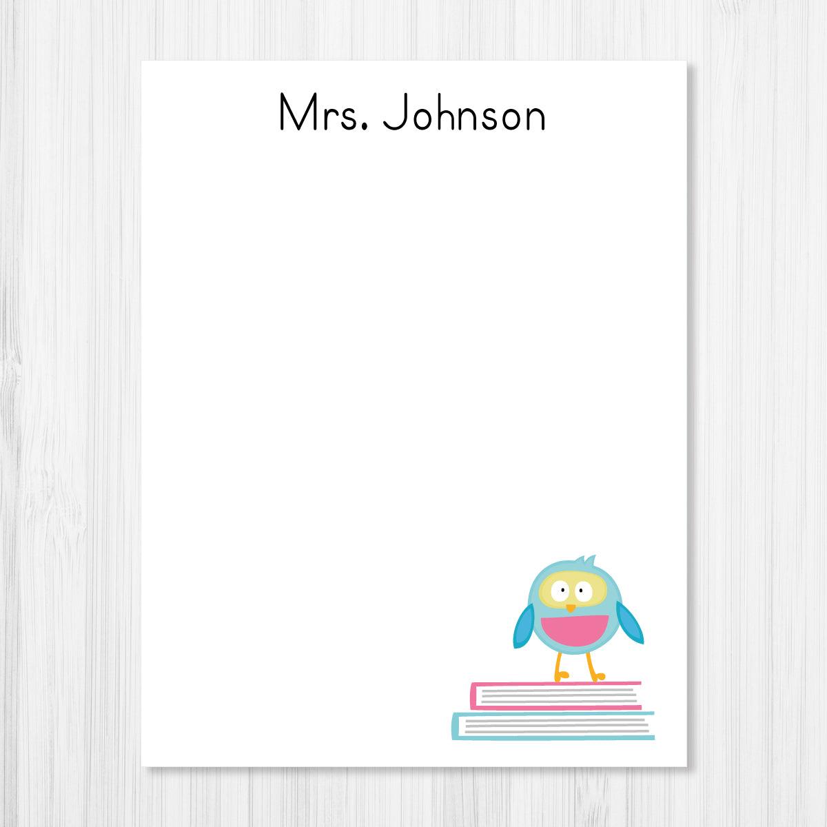 Owl Notepad