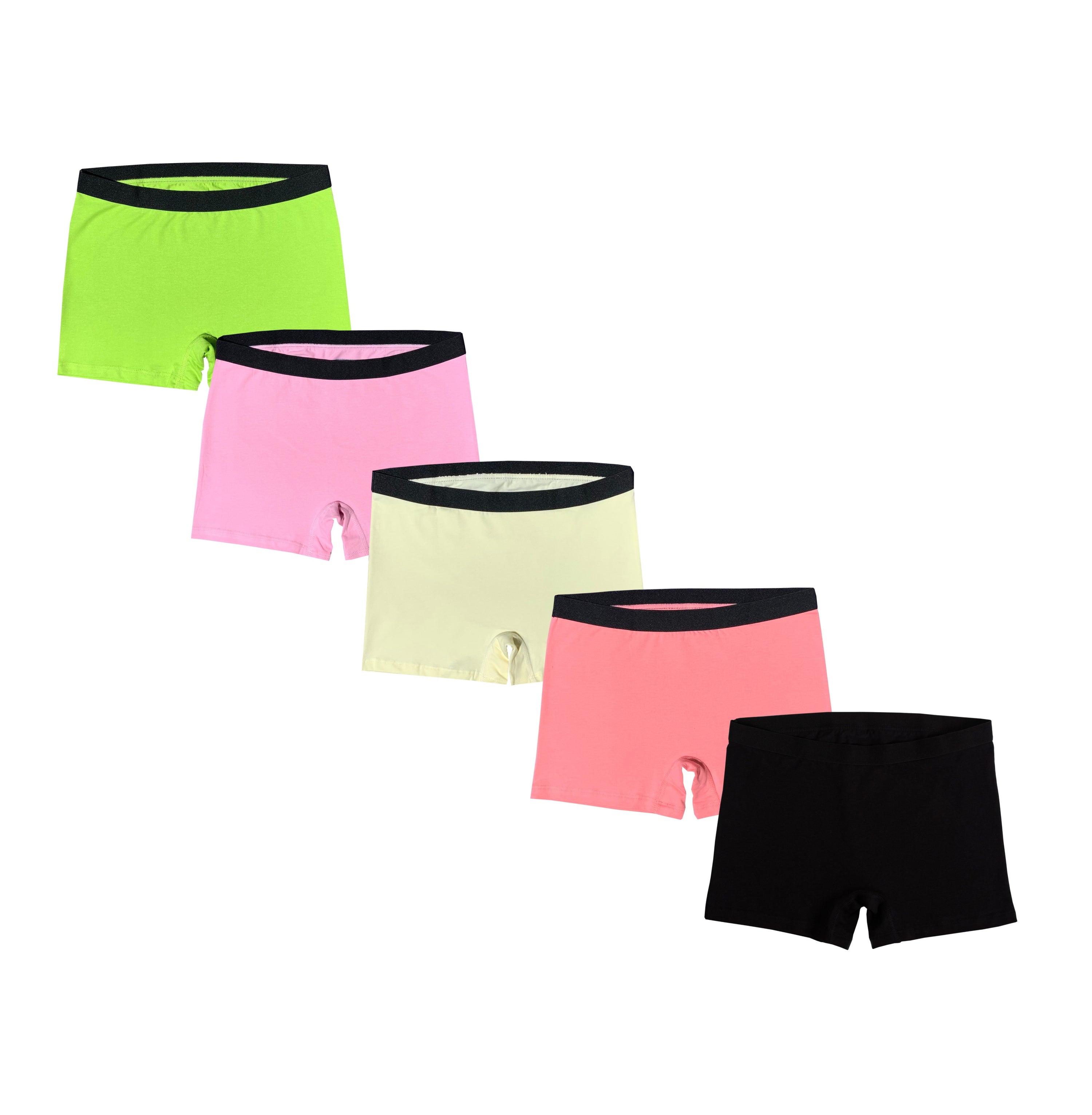 Boyshorts EVARI Women's Comfortable Cotton Underwear Pack of 5 – EVARI ...