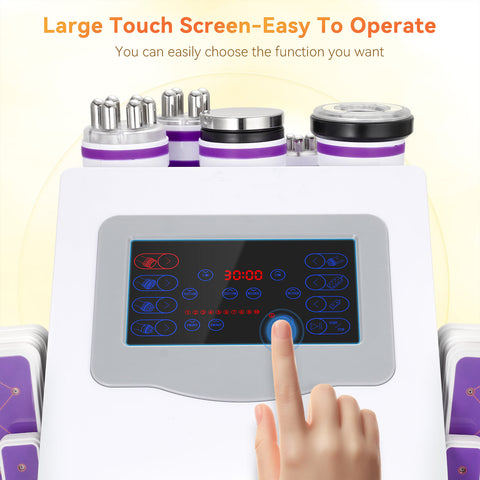 easily operate with big screen