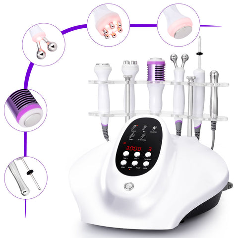 5 In 1 Microcurrent Facial Ultrasonic Device