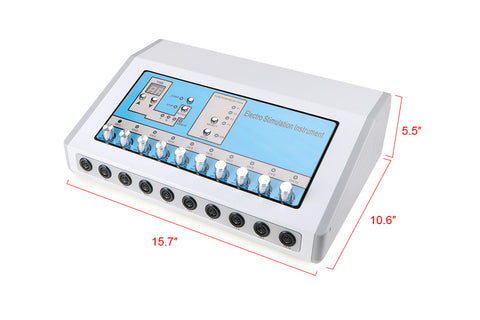 Product size of EMS Electric Muscle Stimulation Microcurrent Machine