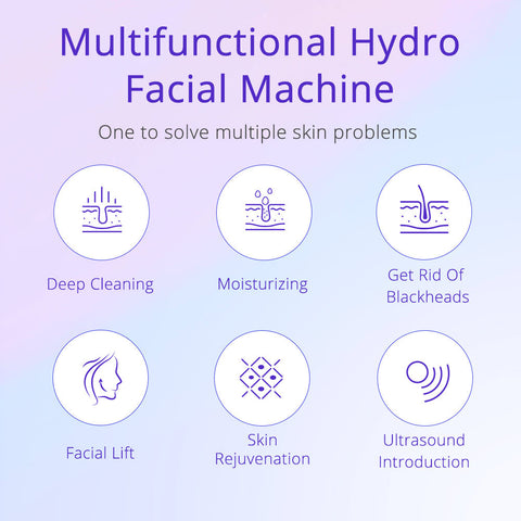 multifunctional hydro facial machine