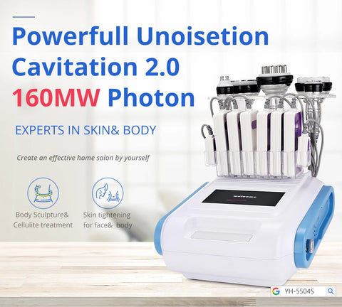 introduction of 6 in 1 160mw Ultrasonic Cavitation Machine