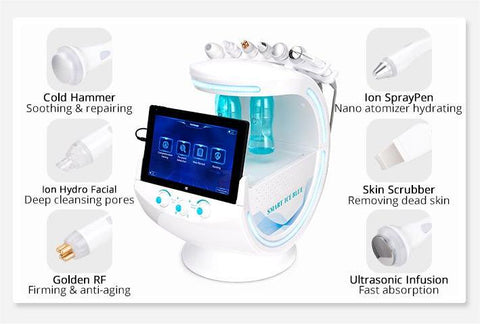 handles of hydrofacial machine