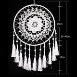 Home Decoration Dream Catcher With Lights Feathers Hand-Woven