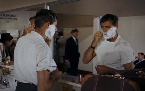 North by Northwest wetshaving scene