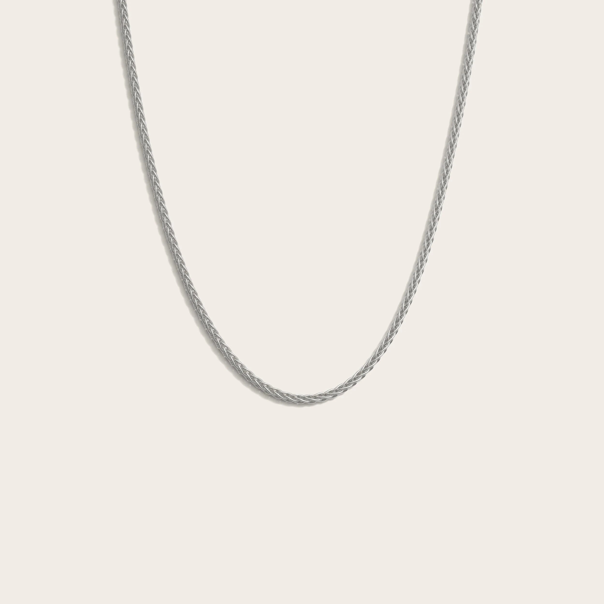 Wheat Chain - Sterling Silver / 20"