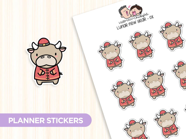 Chinese New Year Planner Stickers