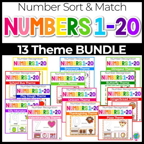 number recognition bundle