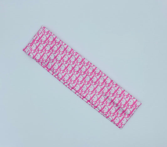 Pink LV headband — AllureCozmedix
