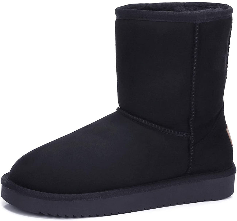 vegan shearling boots