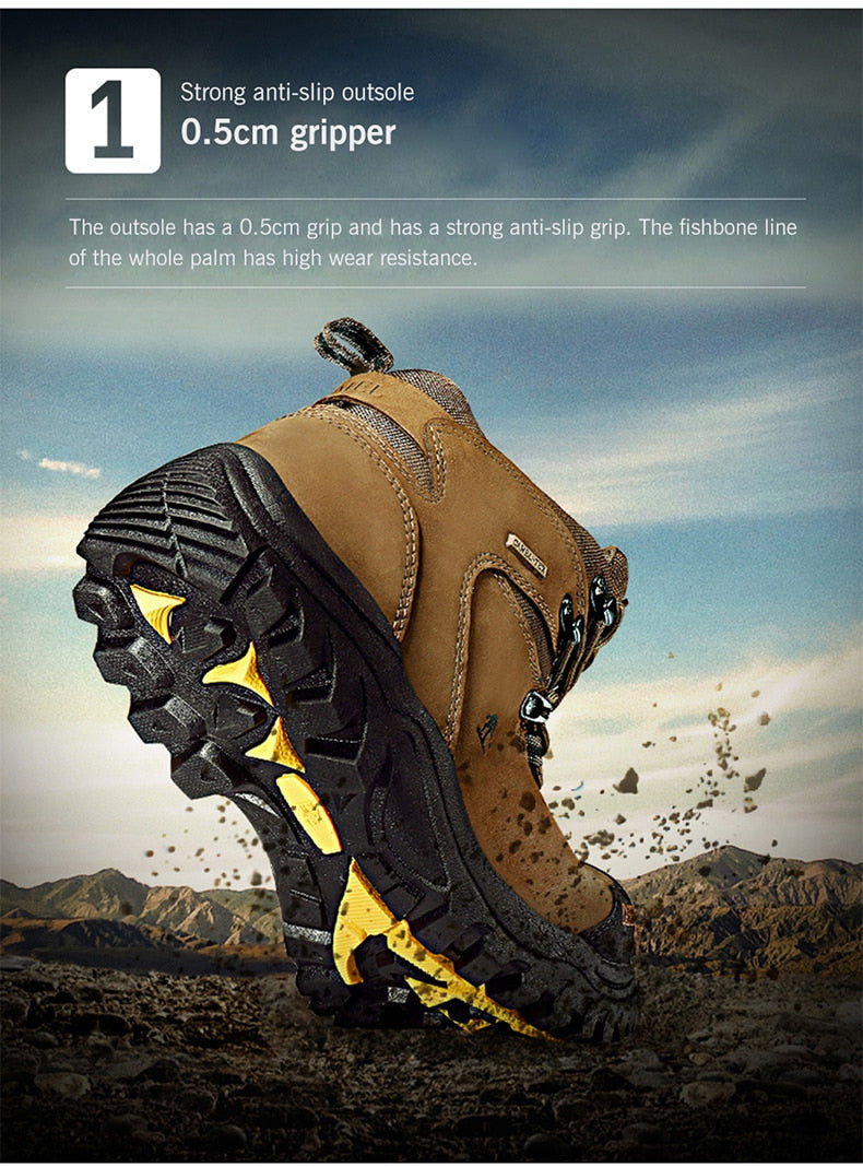 anti slip hiking shoes