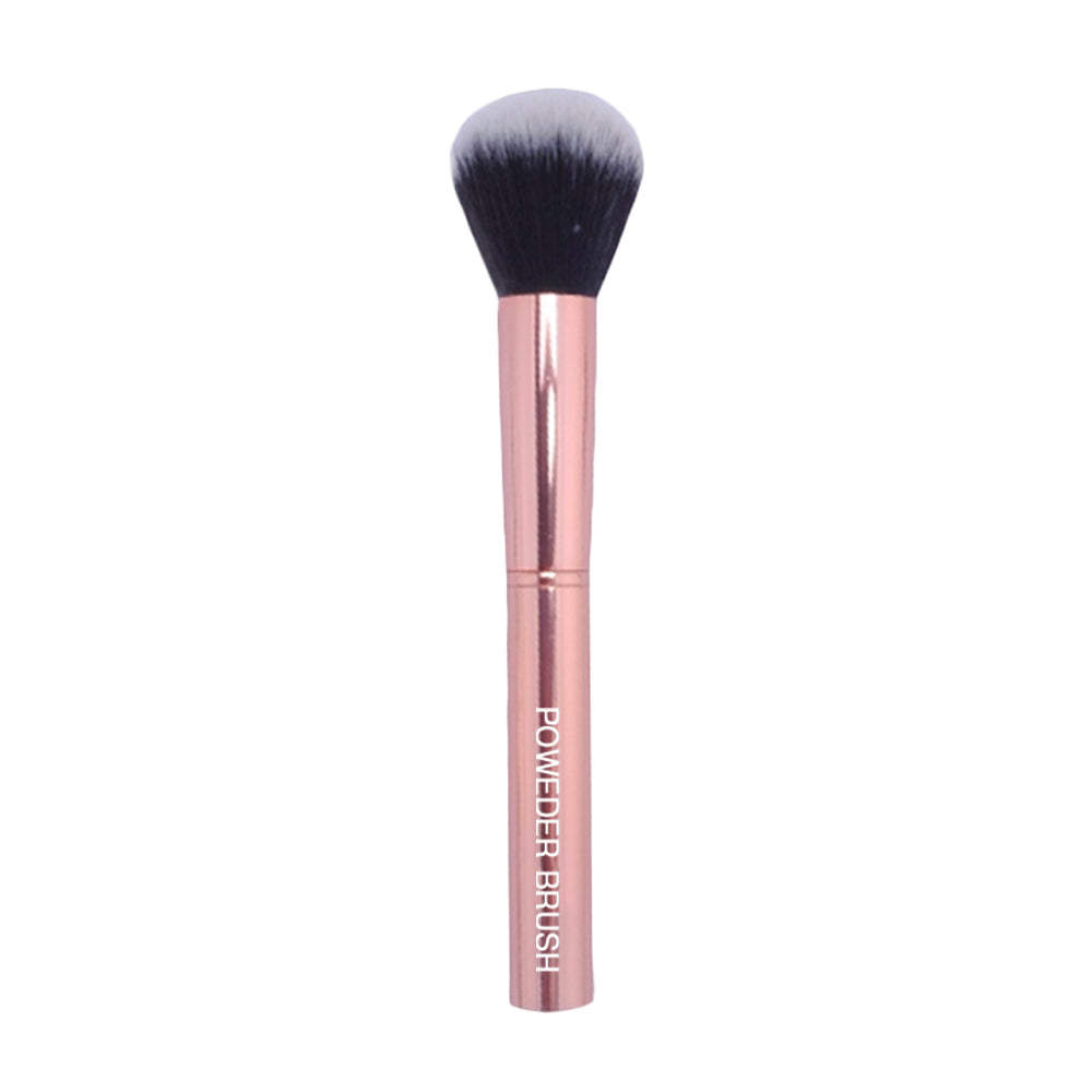 L806 LUXE FAN BRUSH ROSE GOLD