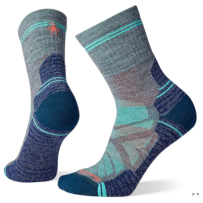 Smartwool Hike Light Cushion Zig Zag Valley Mid Crew Socks Women's 1580 -  Trailhead Paddle Shack