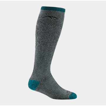 Darn Tough Mens Mountaineerin Over-the-Calf Heavyweight Hiking Sock- Smoke