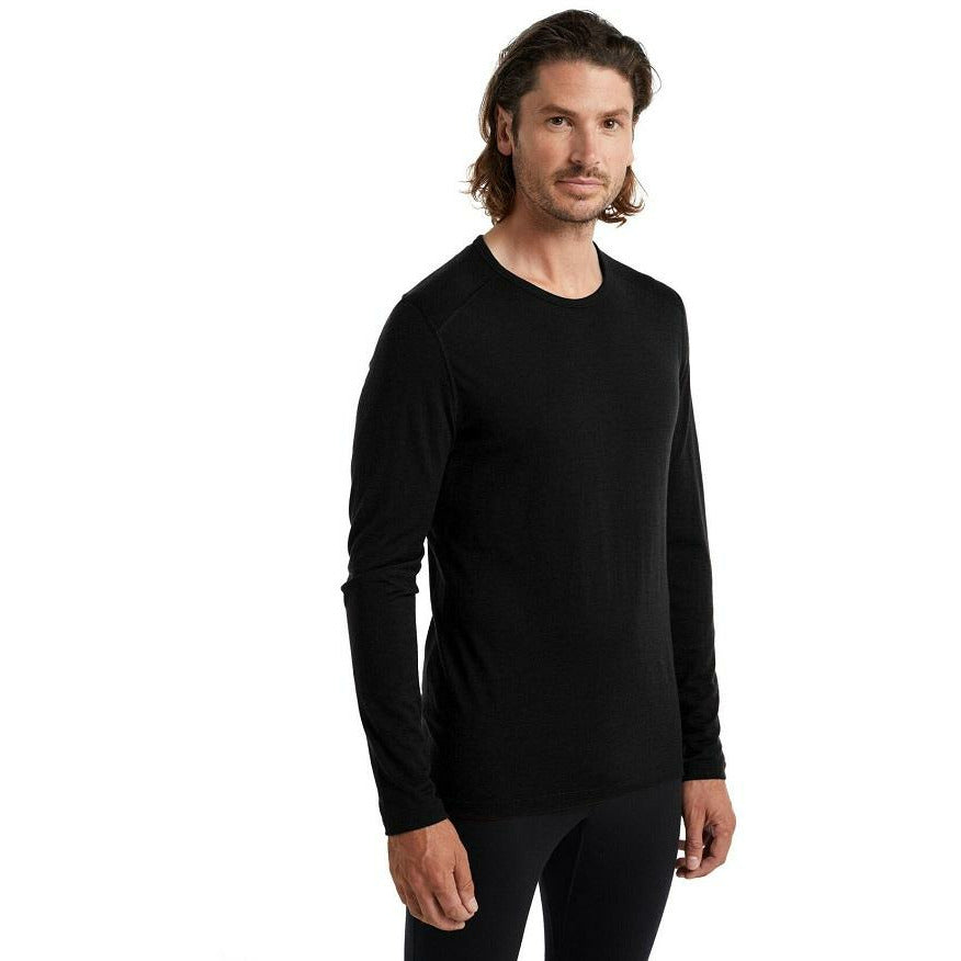 Icebreaker 200 Oasis Long Sleeve Crewe Top - Men's - Bushtukah