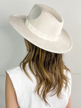 Wynonna Flat Brim Hat