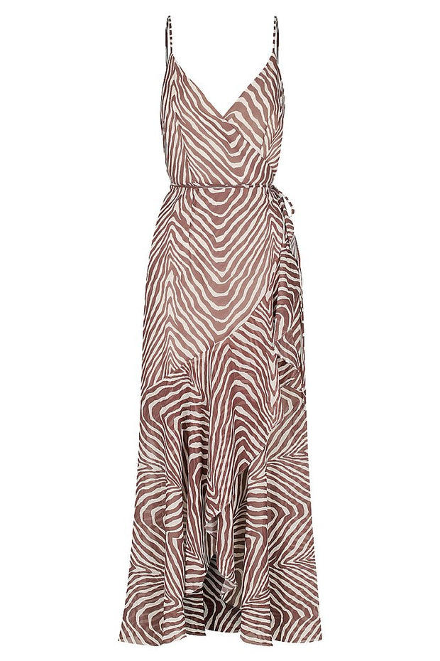 shona joy benita cocktail wrap dress