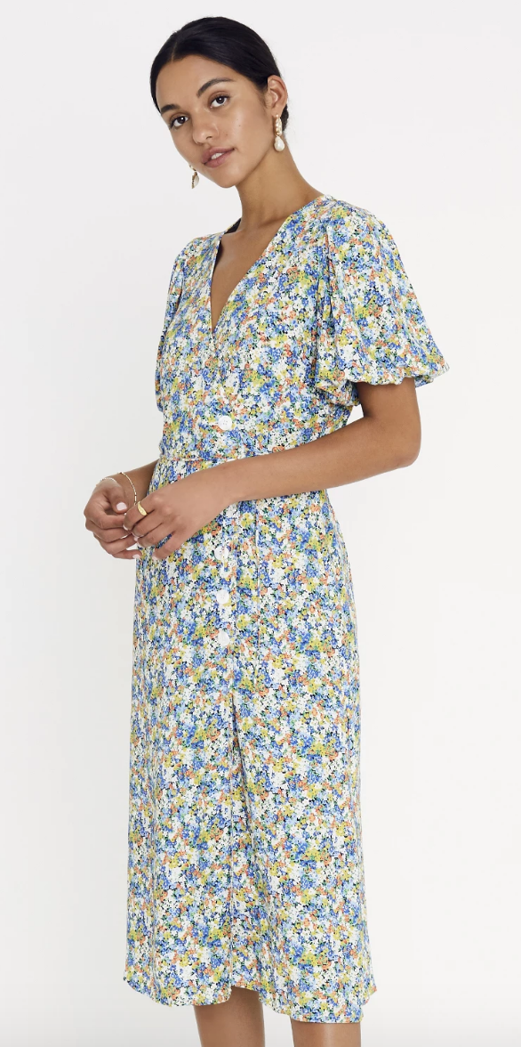 faithfull the brand marta midi dress