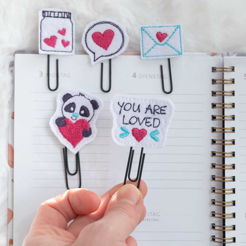 Planner Clips "Love"