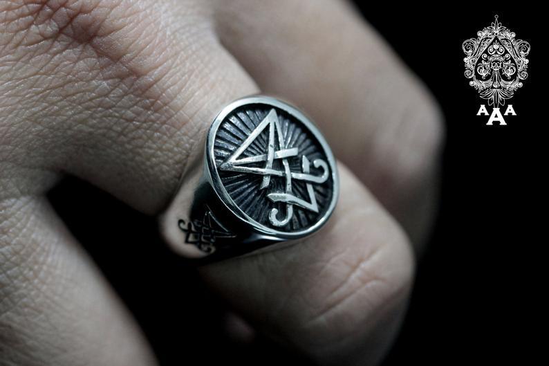 sigil of lucifer ring