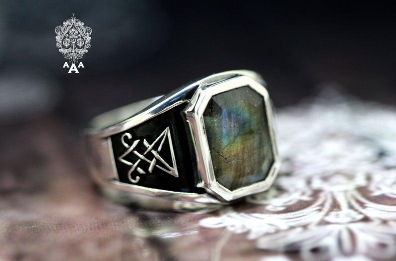 sigil of lucifer ring