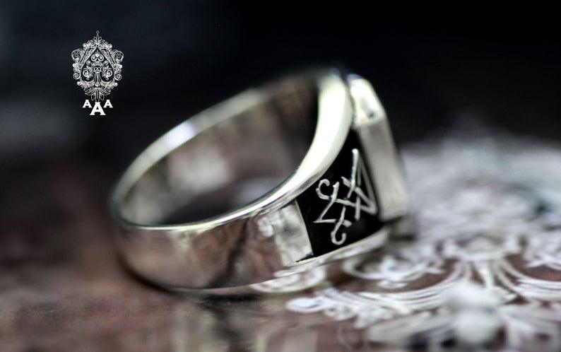 sigil of lucifer ring