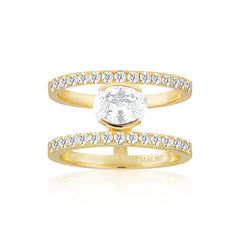 Billede af Ellisse Carezza Grande Ring