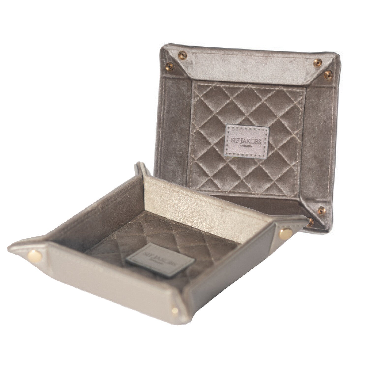 Se Jewellery Tray Piccolo Golden Grey hos Sif Jakobs Jewellery