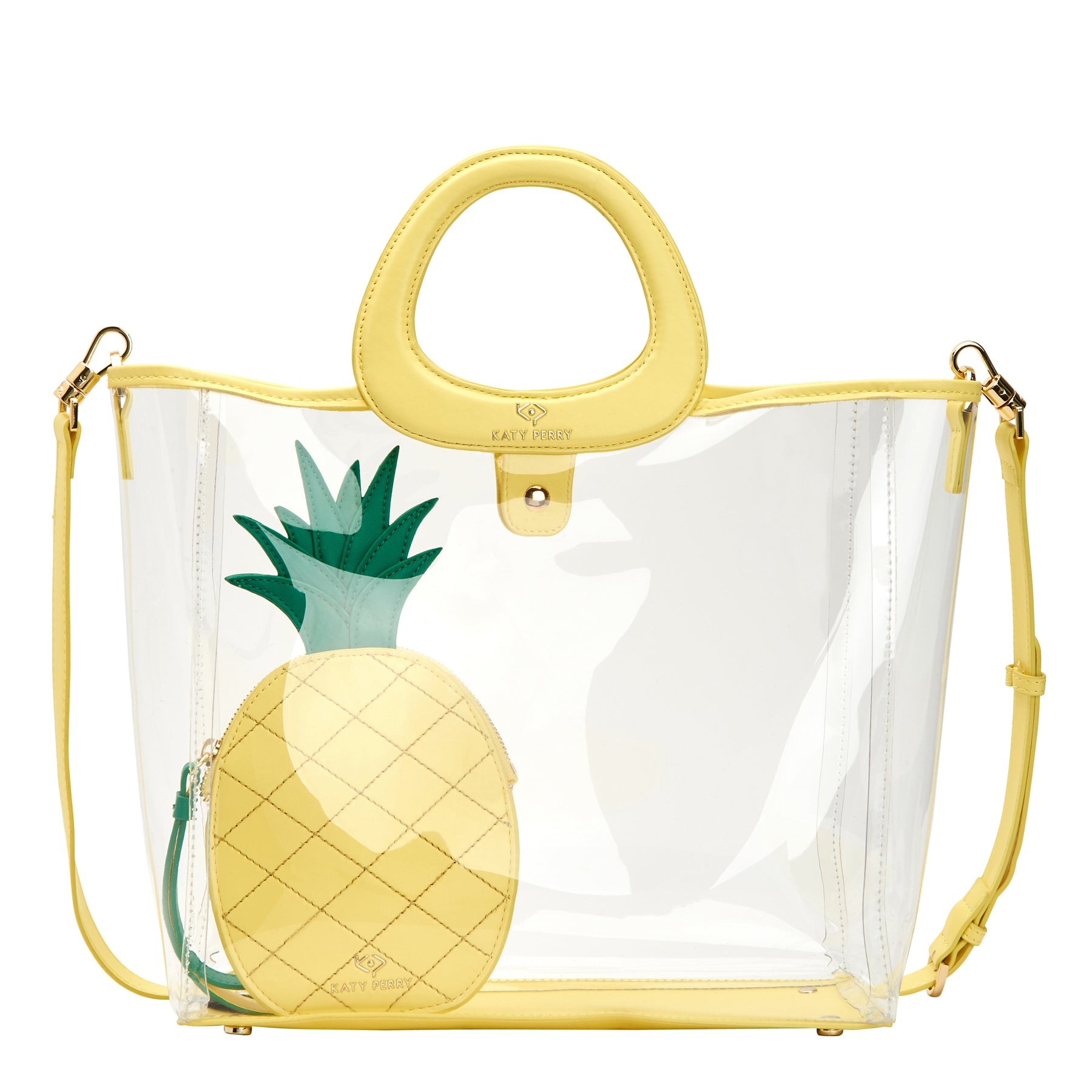 Kate Spade New York Pineapple Tote With Interior Exterior Pouch Large :  Clothing, Shoes & Jewelry - Amazon.com