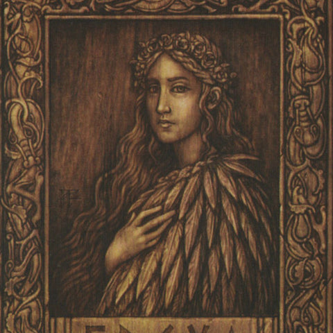 The Goddess Freya with her Falcon Coat - Viking Dragon Blogs