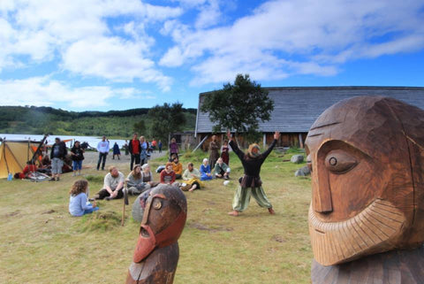 Performers at Lofotr Viking Festival - Viking Dragon Blogs