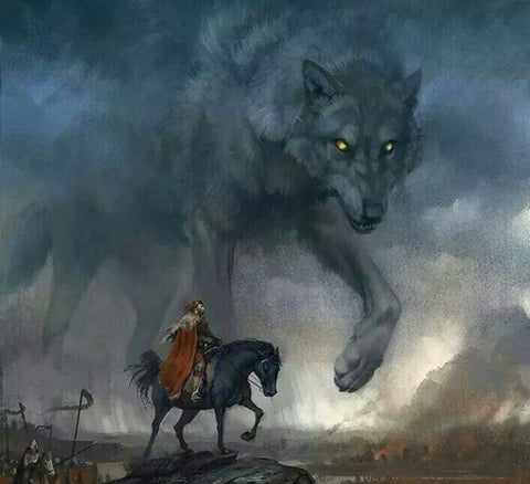 The Binding of the Wolf Fenrir - Viking Dragon Blogs