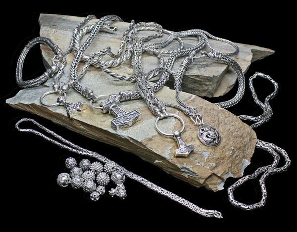 Viking Silver Jewelry Hoard - Shop Now at The Viking Dragon