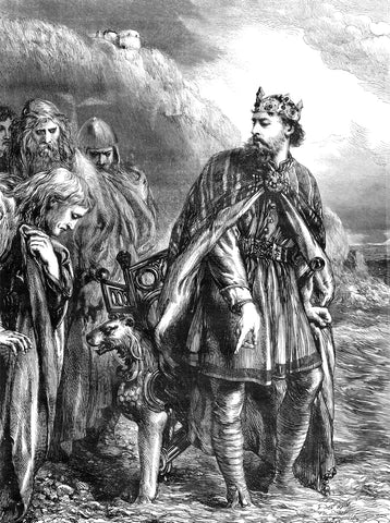 Which English Kings were killed by Vikings?