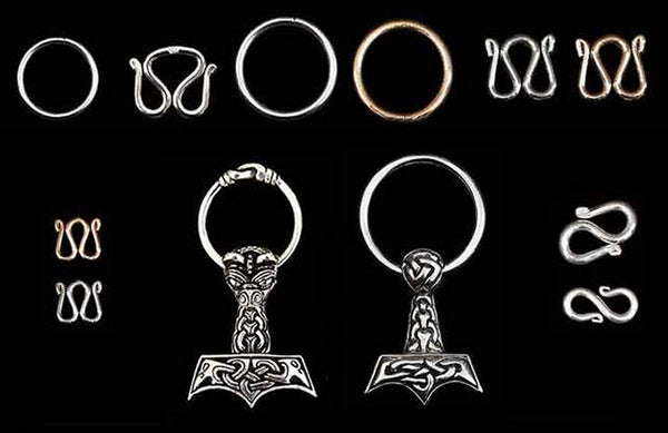 Jewelry Clasps for Viking Necklaces & Bracelets - Jewelry Accessories