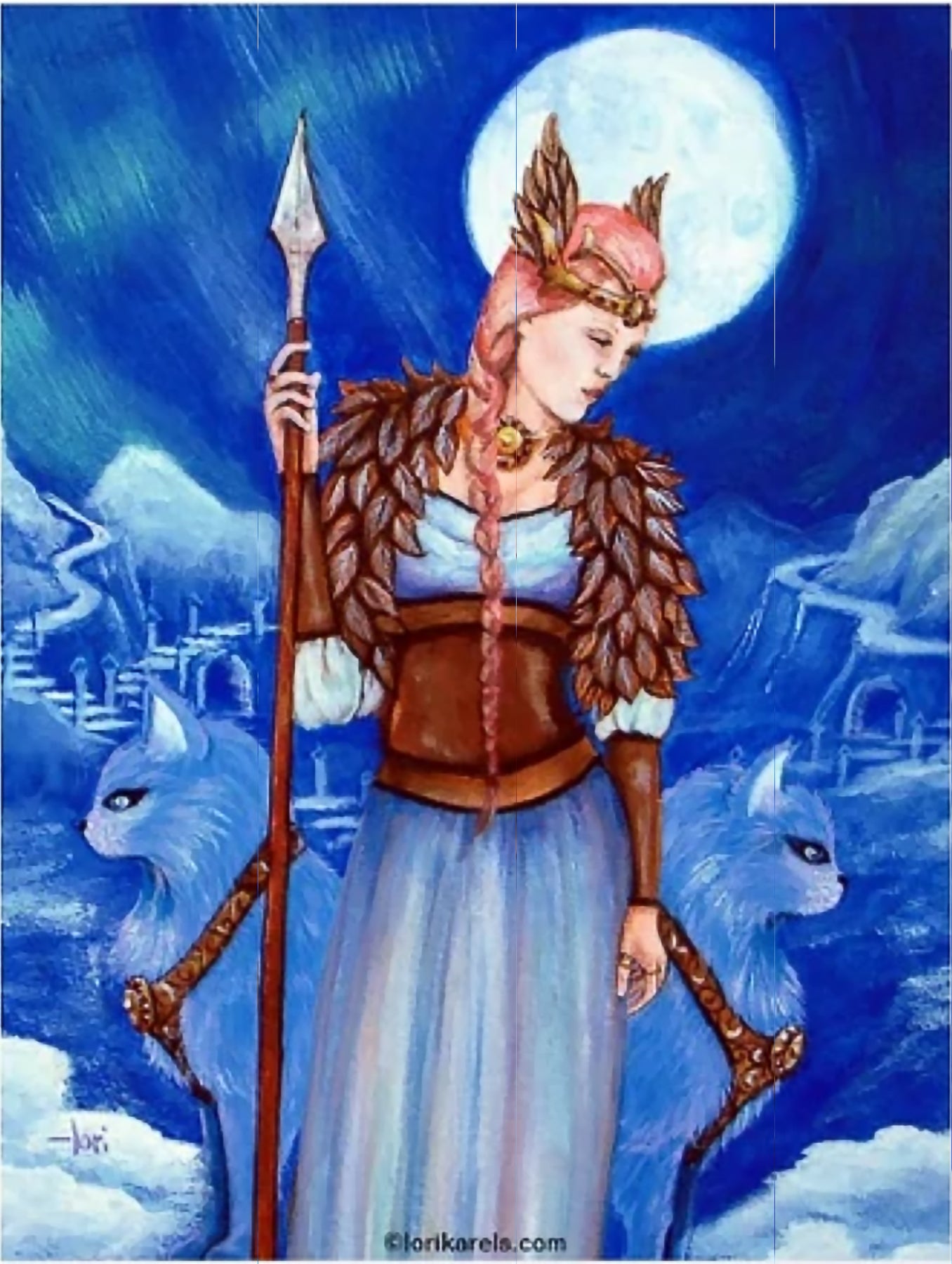 norse goddess freya symbols