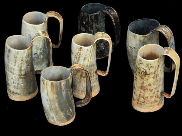 Horn Beer Mugs - Viking Feasting Supplies