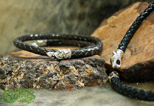 Braided Leather Viking Necklaces - Viking Jewelry Accessories