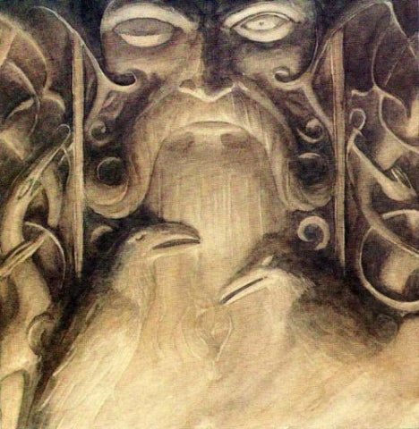Odin and his Ravens - Viking Dragon Blogs