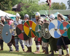 Stonham Barn Viking & Saxon Festival, Suffolk, England - October 2018