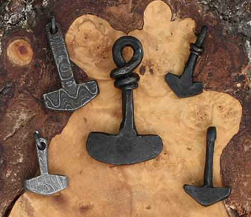 Iron Thor's Hammers - Viking Jewelry