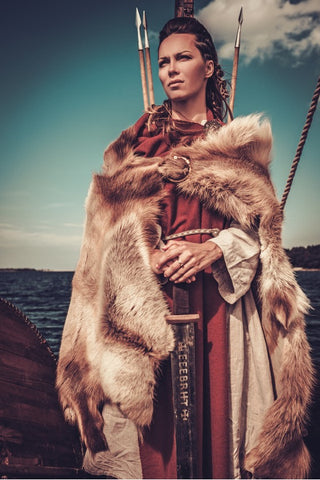 Viking Warrior Woman - The Viking Dragon Blog