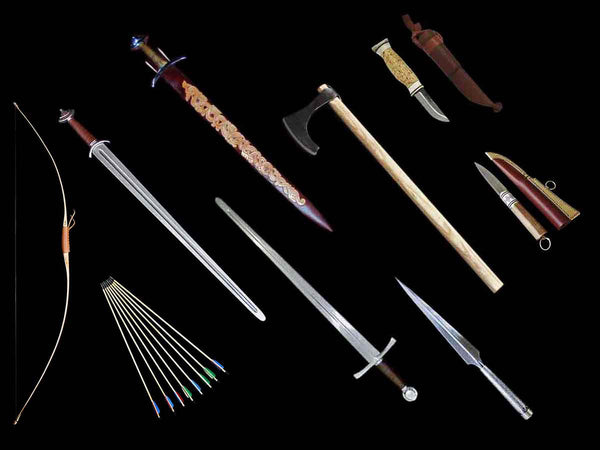 Replica Viking Weapons - Swords, Axes, Spears, Bows & Knives